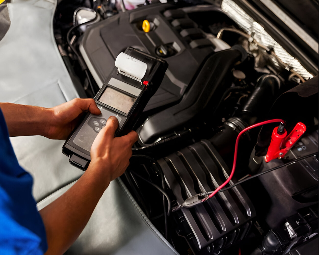 Loose fuel cap causing check engine light warning on dashboard.