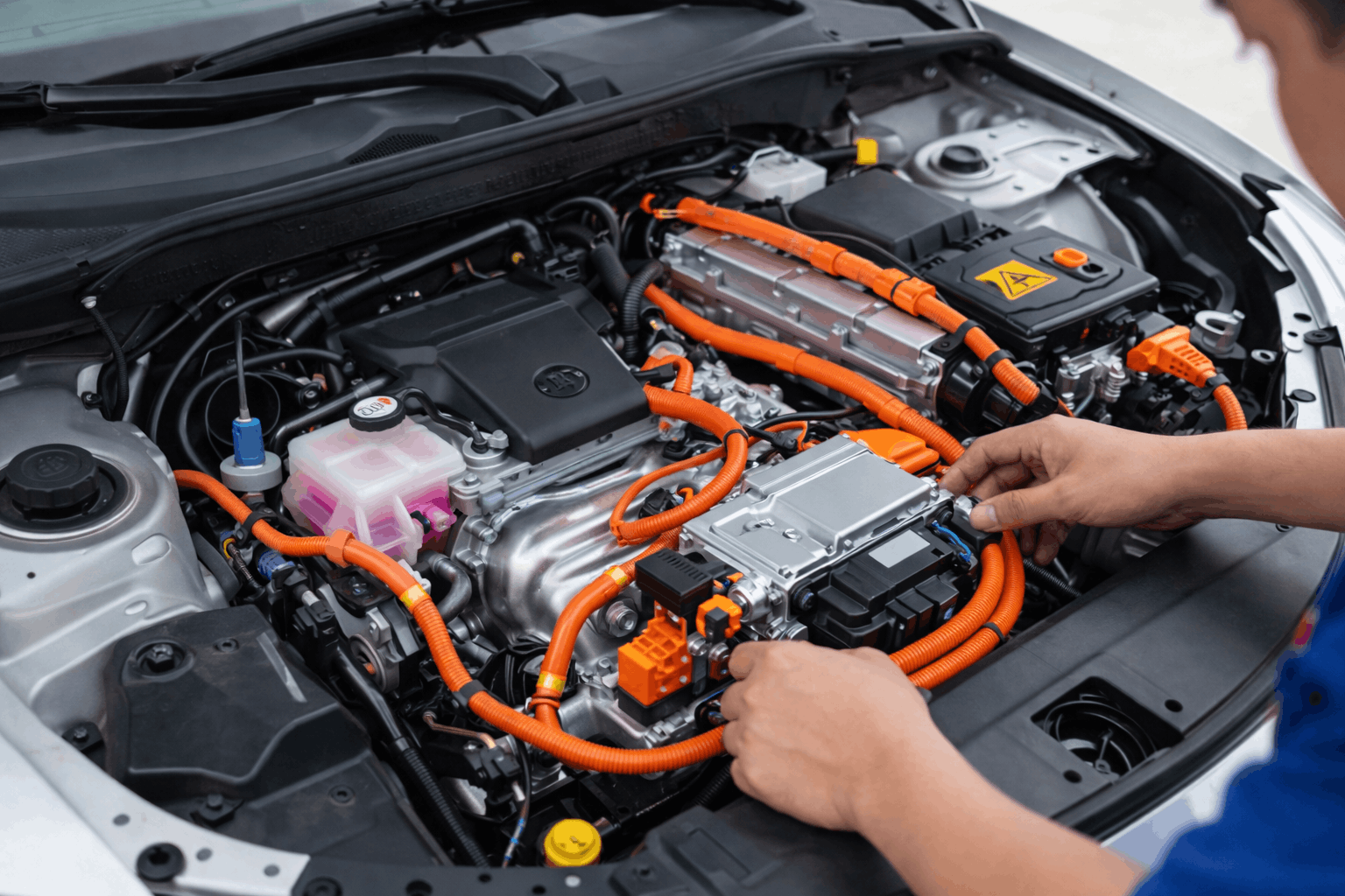 Hybrid vehicle engine technology and servicing